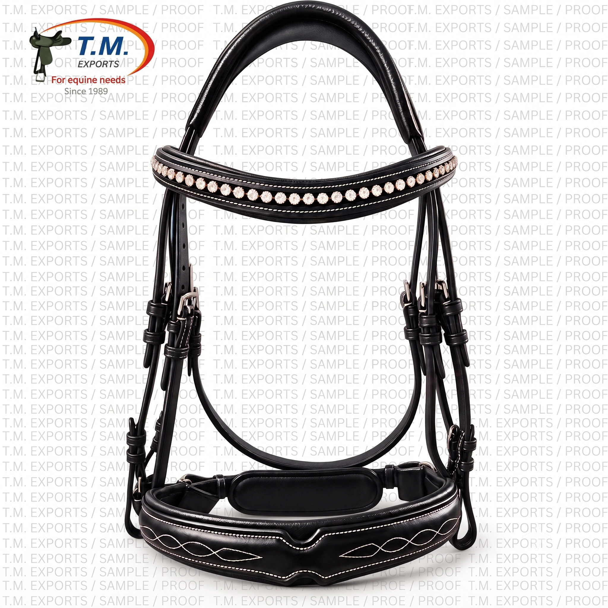 T.M. Exports bridles and headgear manufacturer