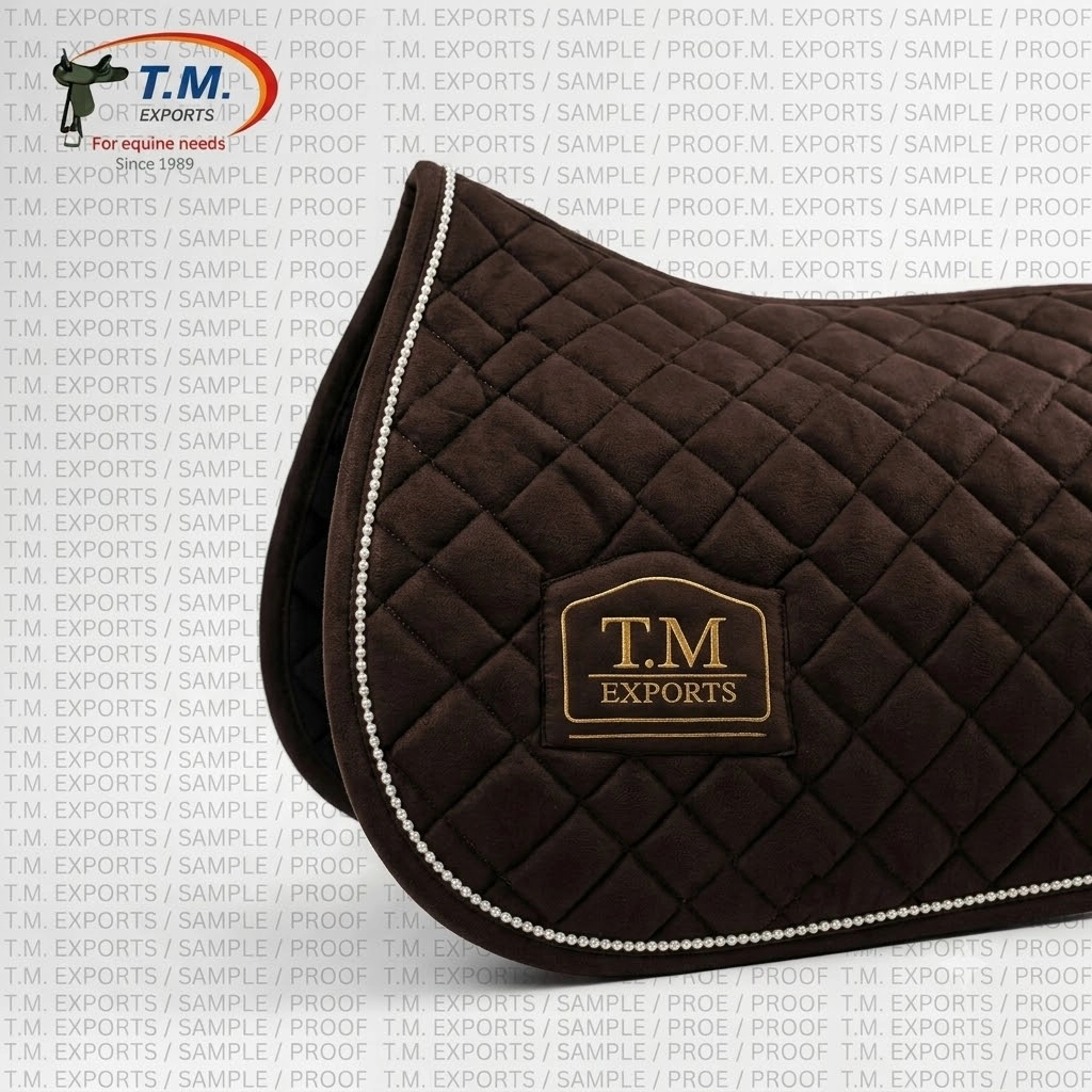 T.M. Exports saddle pads and horse protection products