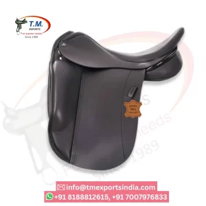 Black Genuine Leather Dressage Saddle – TM-DRS-002