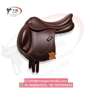 Brown Genuine Leather Dressage Saddle – TM-DRS-005