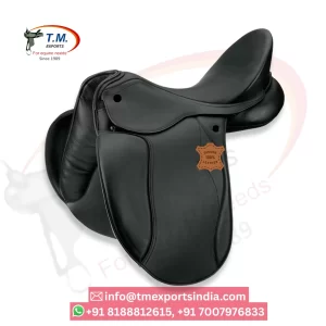 Black Genuine Leather Dressage Saddle – TM-DRS-006