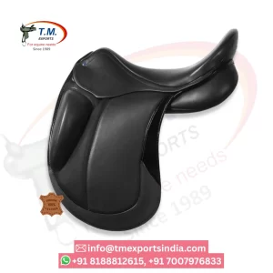 Black Genuine Leather Dressage Saddle – TM-DRS-007
