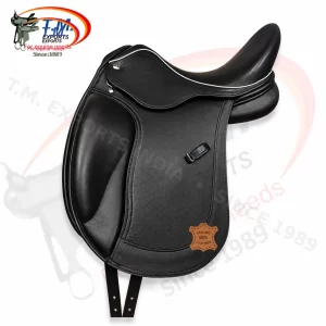 Black Genuine Leather Dressage Saddle – TM-DRS-012