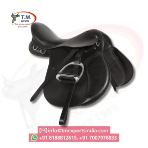 Black Jumping Saddle TM-JMP-011