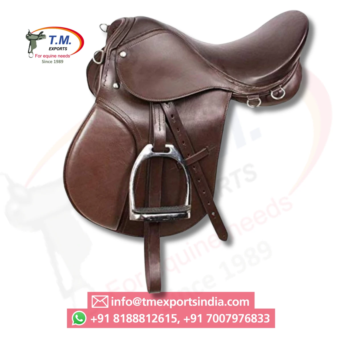 Brown Jumping Saddle TM-JMP-013