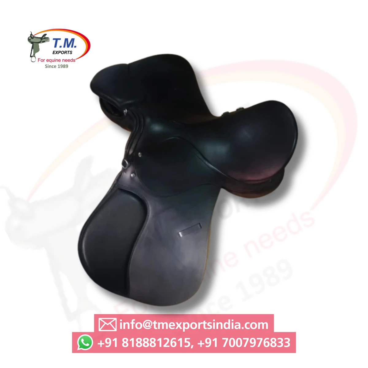 Black Jumping Saddle TM-JMP-020