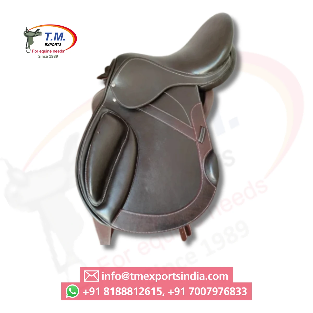 Brown Jumping Saddle TM-JMP-025