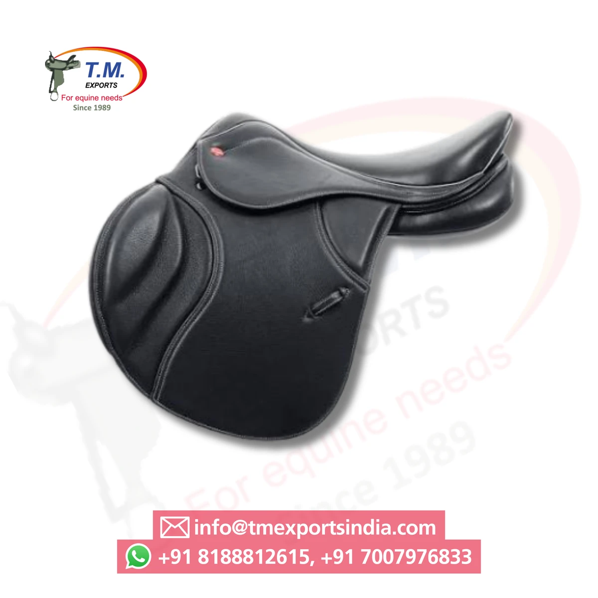 Black Jumping Saddle TM-JMP-027