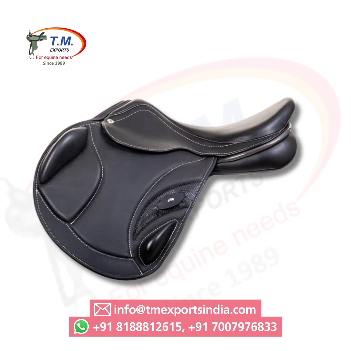 Black Jumping Saddle TM-JMP-032