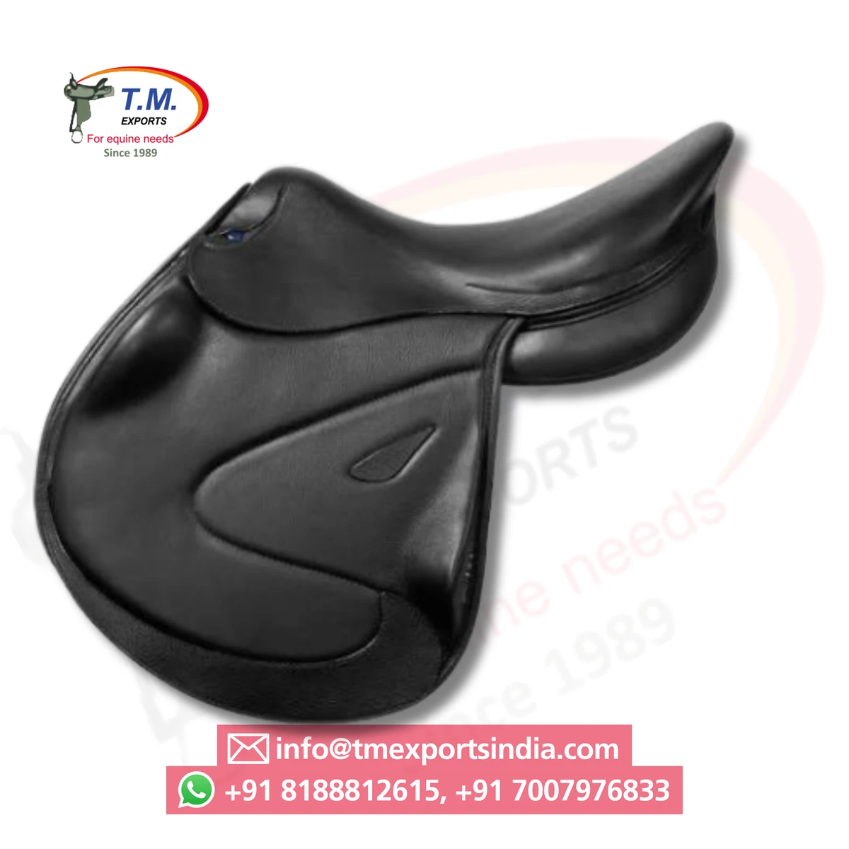 Black Jumping Saddle TM-JMP-033