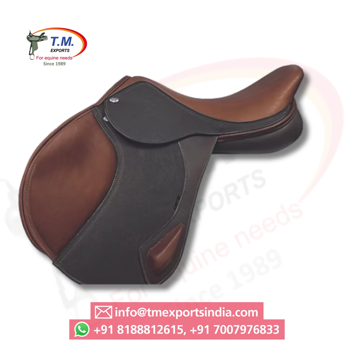 Brown Jumping Saddle TM-JMP-034