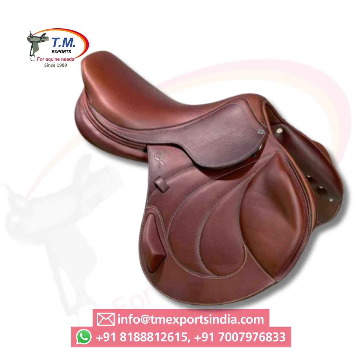Brown Jumping Saddle TM-JMP-038