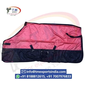 Pink & Navy Horse Rug | T.M. Exports