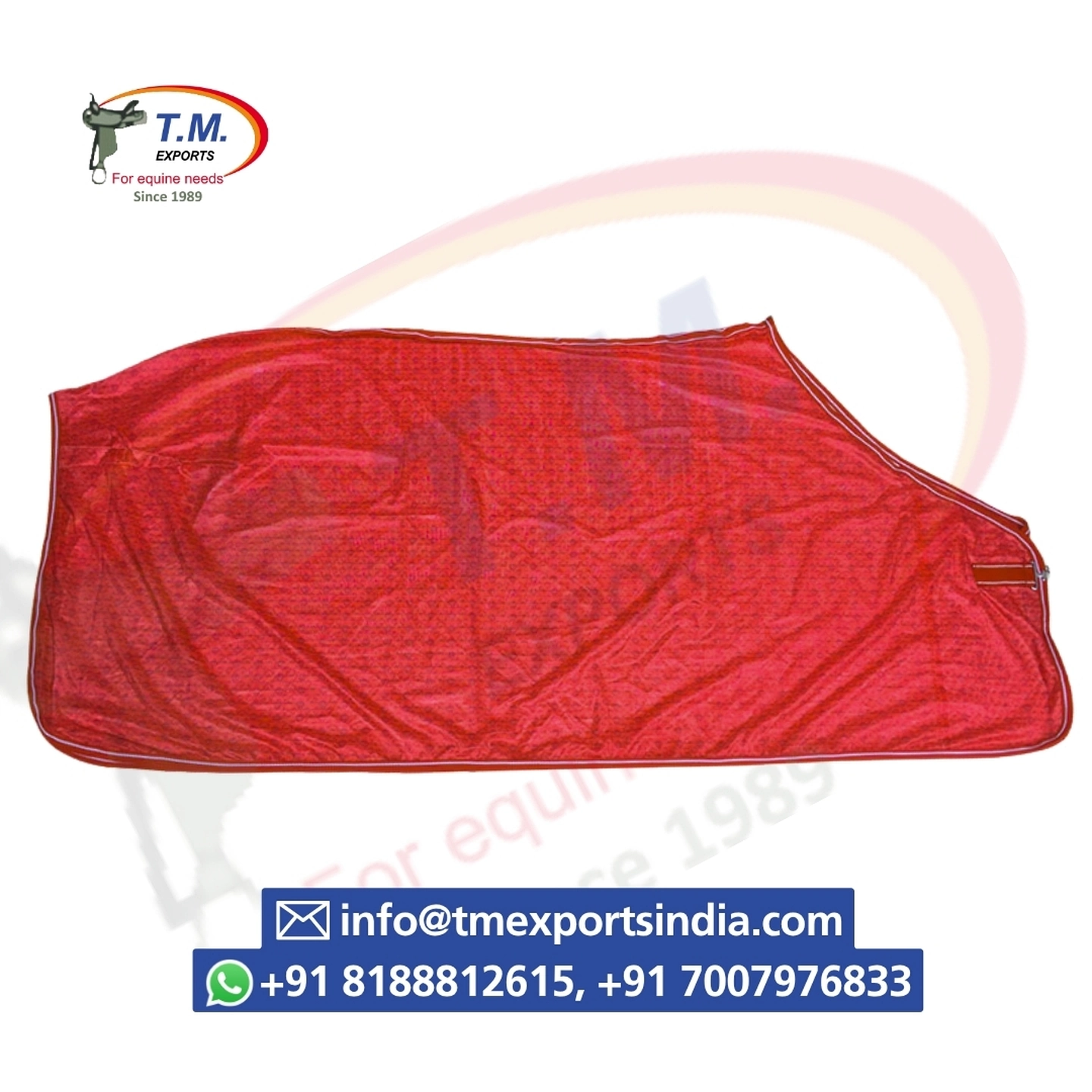 Red Horse Rug | T.M. Exports