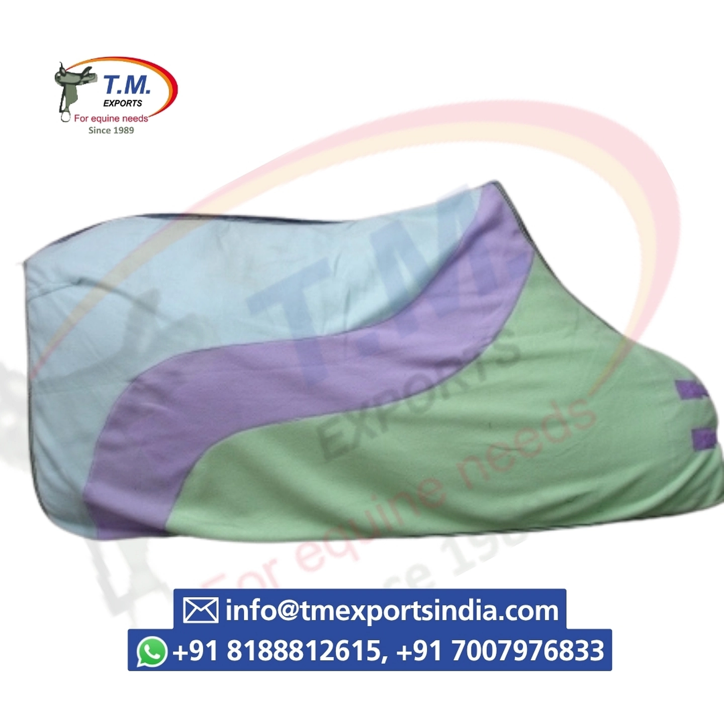 Multicolour Horse Exercise Quarter Sheet