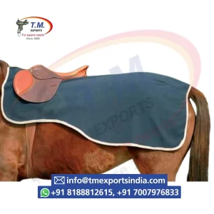 Blue Horse Quarter Sheet for Riding