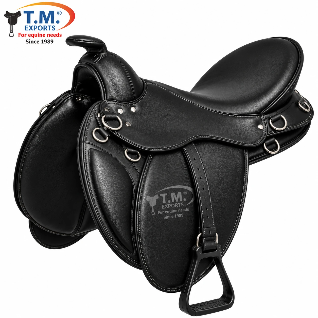 Premium Black Endurance Saddle