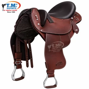 T.M. Exports Endurance Saddle – Western-Inspired Design