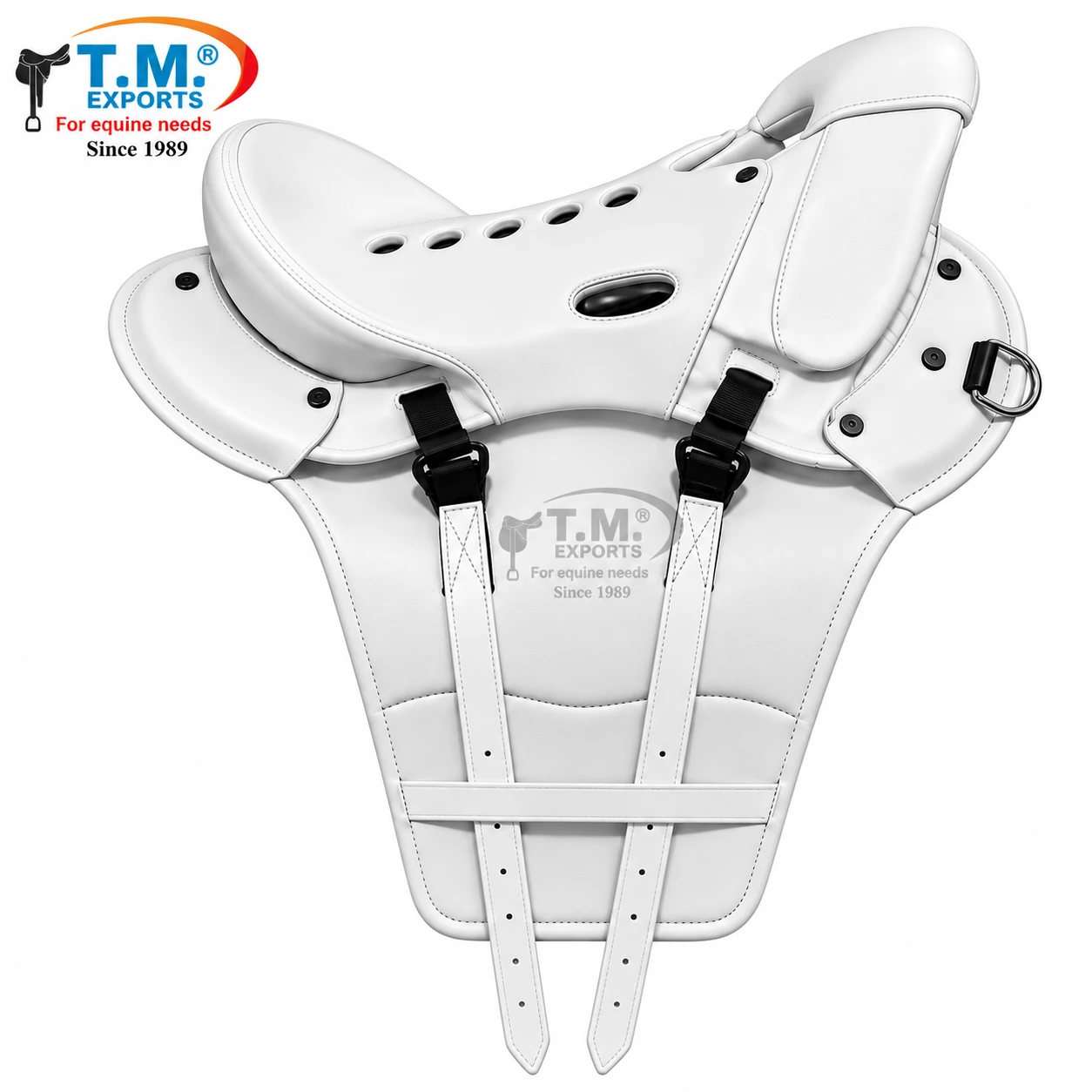 White Endurance Saddle