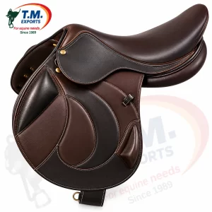 Brown & Black Close Contact Saddle – TM-CCS-009