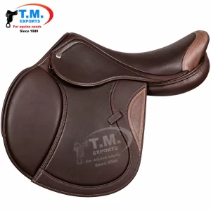 Brown English Close Contact Saddle – TM-CCS-002