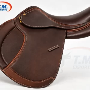 Brown Leather Close Contact Saddle – TM-CCS-008