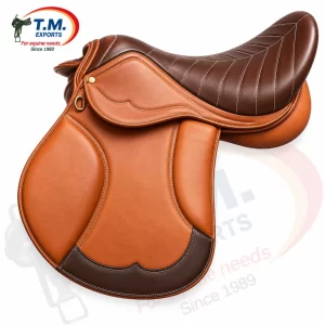 Tan Leather Close Contact Saddle – TM-CCS-010