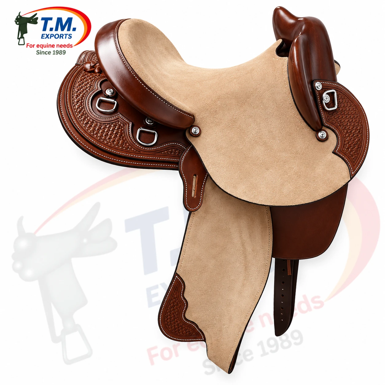 Premium Australian Stock Saddle - TM-AST-009