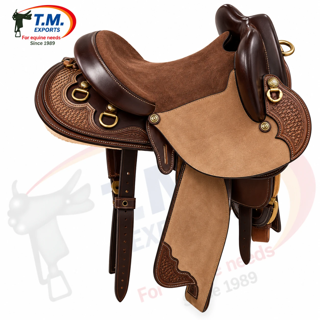 Premium Australian Stock Saddle - TM-AST-010